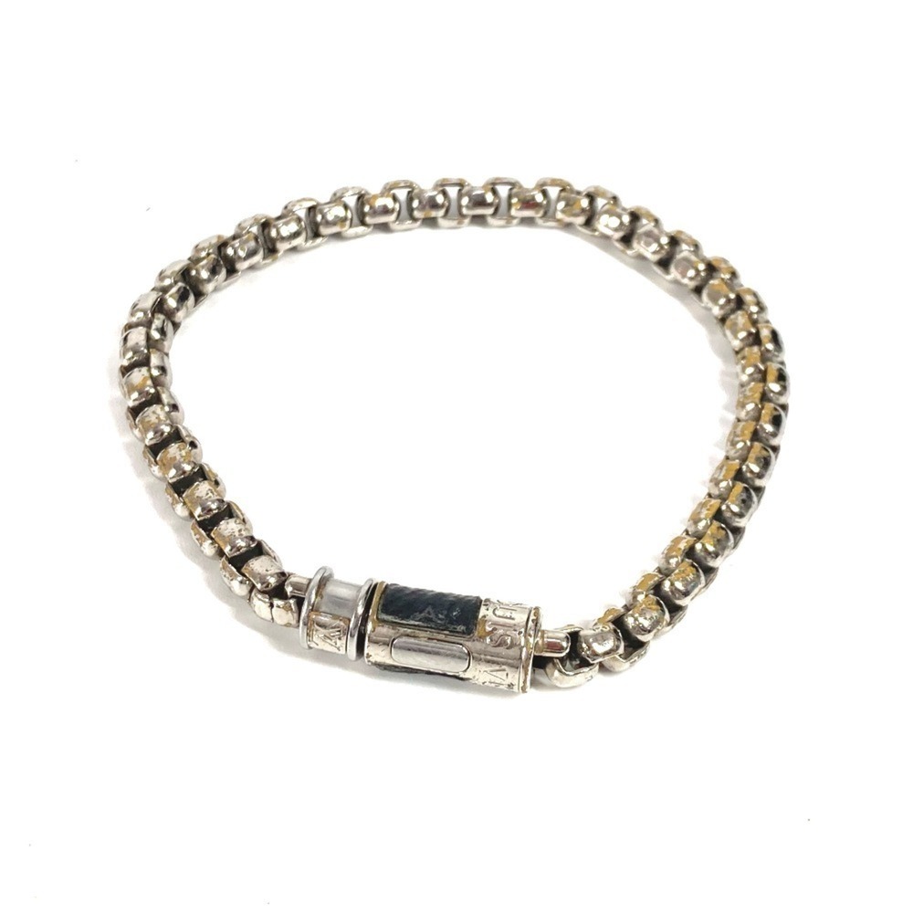 Louis Vuitton M63107 Monogram Eclipse Bracelet Ch… - image 1